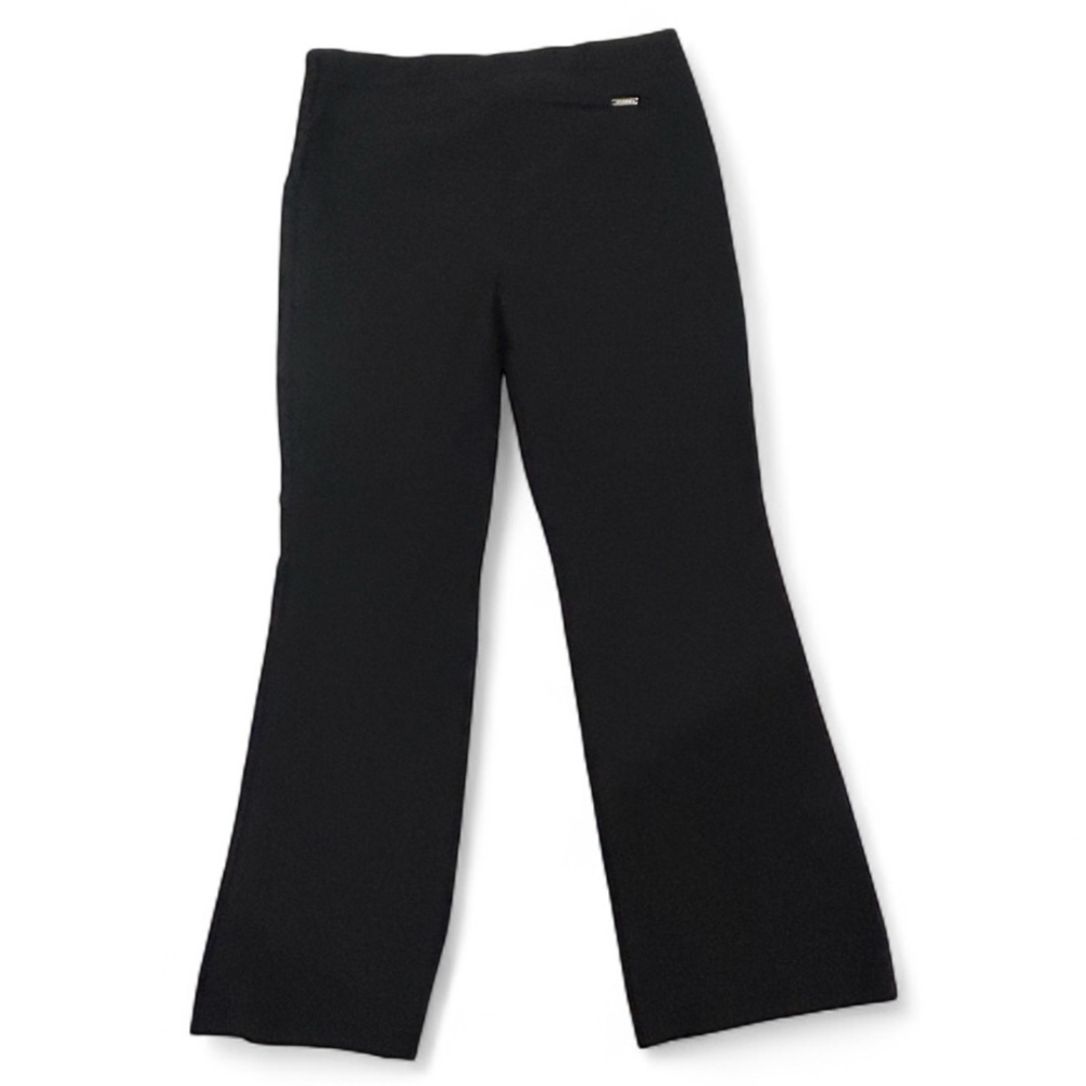 🌹Rekucci EcoCosy Comfort Pull-On Flared Trousers in Black Size 18 - Picture 3 of 4